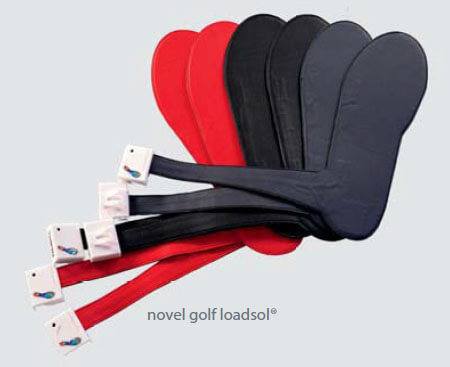 novel golf loadsol - ground force measurement