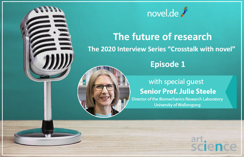 the 2020 novel interview series - Episode 01 -Julie steele | novel.de