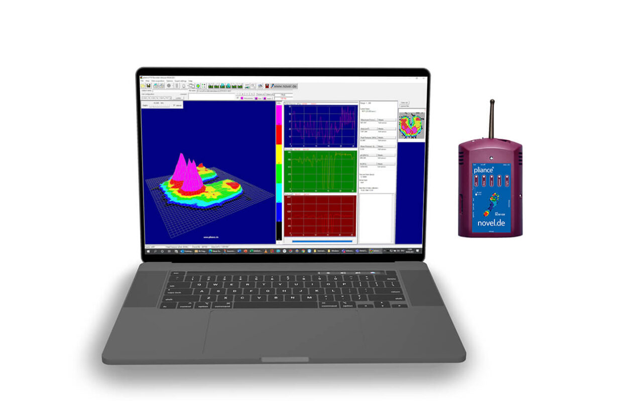pliance® – s: Pressure between saddle and horse - Horse saddle pressure mapping - software