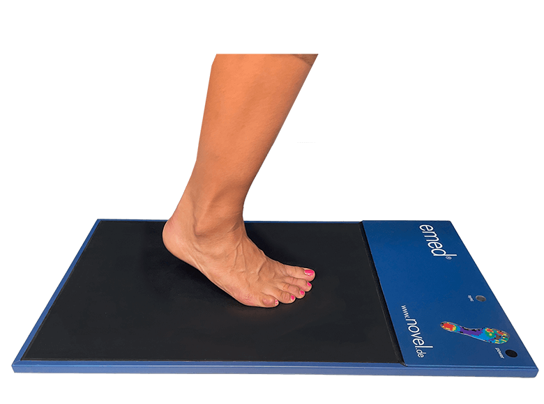 emed - foot Pressure mapping under - emed - Pressure distribution under the foot - Pedography - Gait analysis - plantar pressure measurement