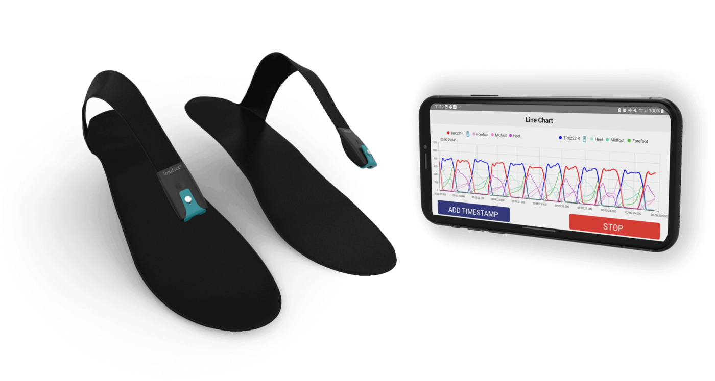 force measurement insole - loadsol