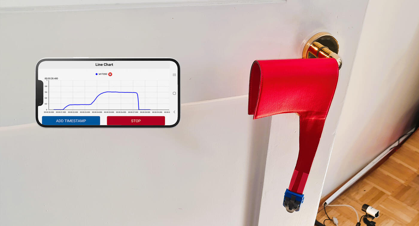 Door handle force measurement - loadpad | novel.de