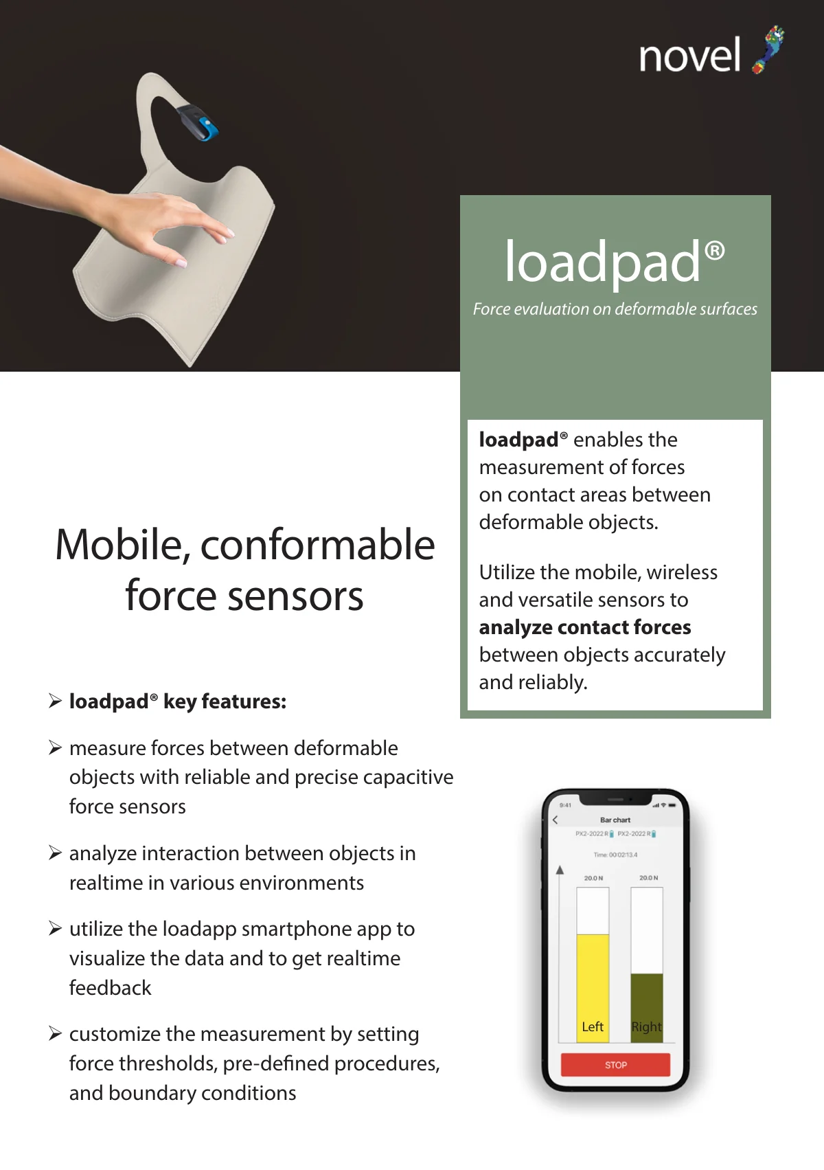 Cover of the current loadpad English brochure, August 2026